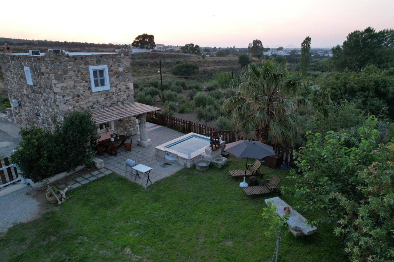 Traditional Kos Villa With Swimming Pool, Lawn Yard And Bbq Luaran gambar
