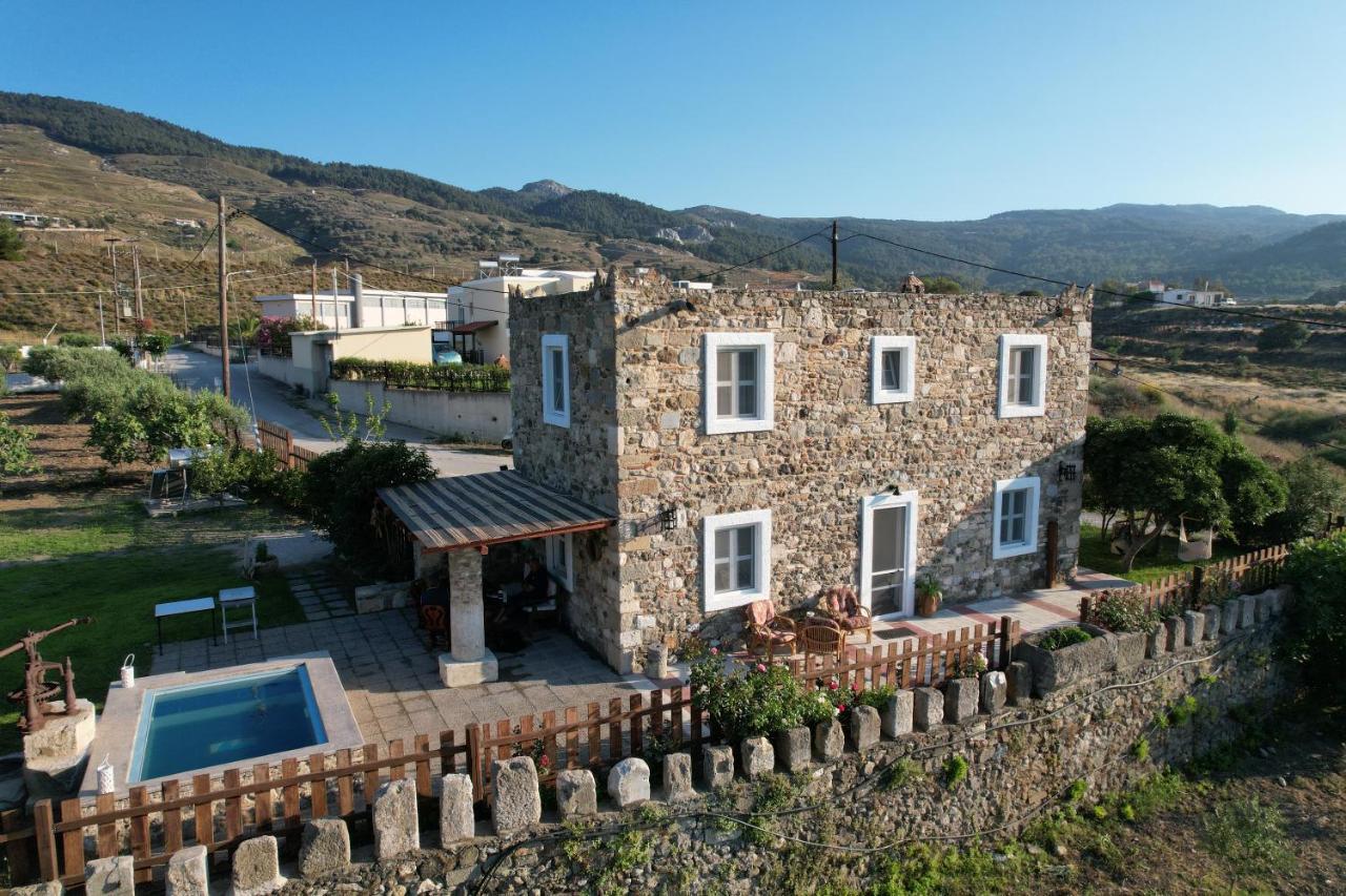 Traditional Kos Villa With Swimming Pool, Lawn Yard And Bbq Luaran gambar