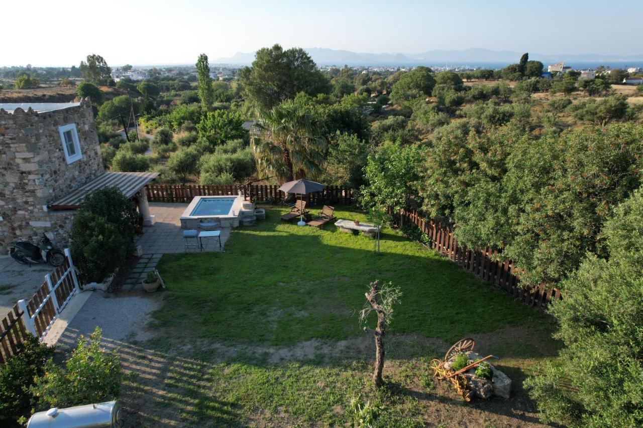 Traditional Kos Villa With Swimming Pool, Lawn Yard And Bbq Luaran gambar